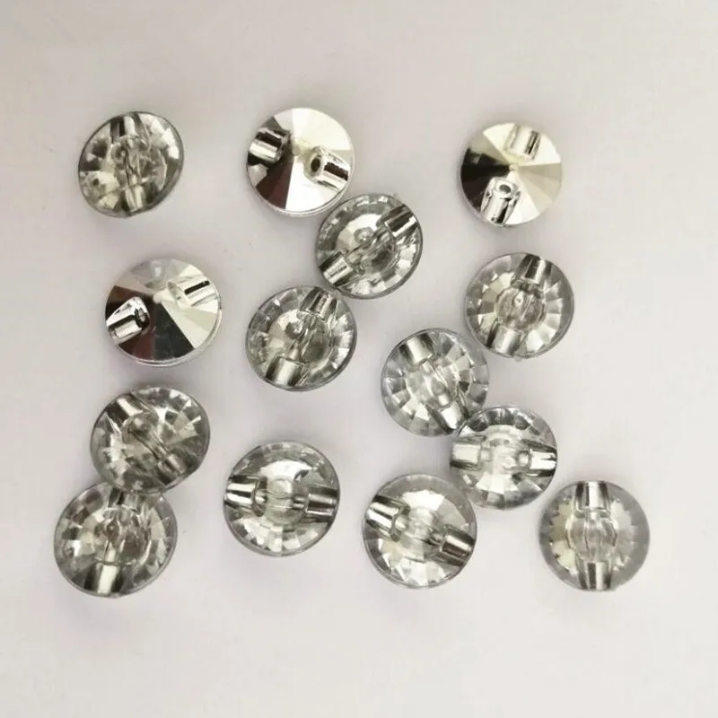 50/100 Pcs Add Sparkle to Your Home Decor with Crystal Sofa Soft Bag Decorative Buttons 6