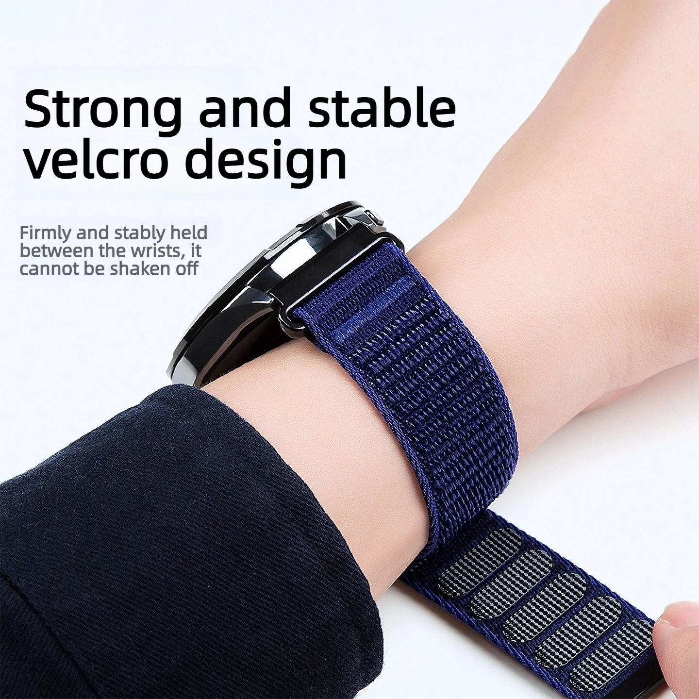 Versatile Nylon Strap Bracelet - Available in 18mm, 20mm, and 22mm
