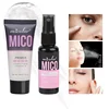 Setting Spray + Transparent Makeup Primer Cream, Film-forming Quickly, Long Lasting Makeup Keeping Moisturizing Face Cosmetics S 1