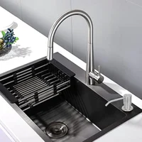 ขวดปั๊มสบู่ล้างจานแบบเติมได้ ใช้ซ้ำได้ พร้อมที่จัดระเบียบ 5