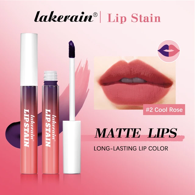 Lip Gloss Peel And Stick Set Long-lasting Waterproof Non-stick Cup Pink Lip Gloss Transfer Resistant Natural Lip Gloss For Women 3