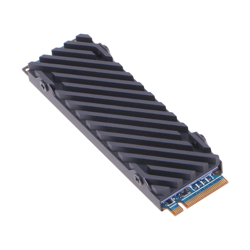 Pure Copper Heatsink Graphene Cooler Heat Sink for M.2 NGFF 2280 PCI-E NVME SSD Cooling Thermal Pad Thickness 8.5mm