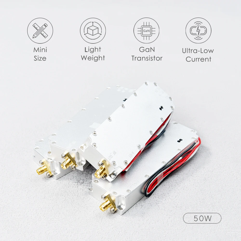 200-300MHz 50W GAN Module Power Amplifier RF Signal Module Signal Sweep Source