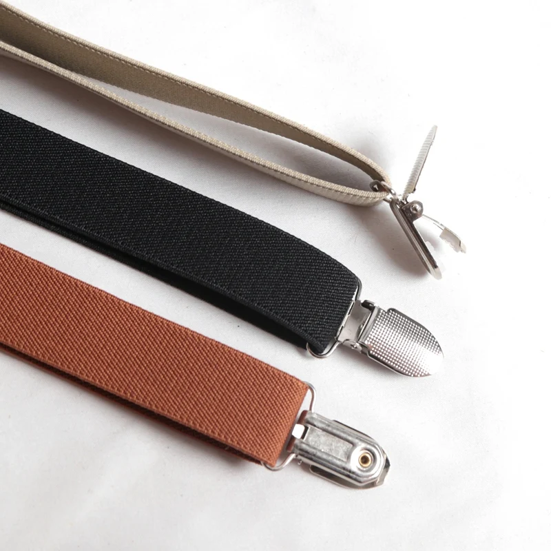 Vintage High Quality Suspenders Men Women Adult Button End Y Back Adjustable Elastic Trouser Braces Straps Belt Wedding Party