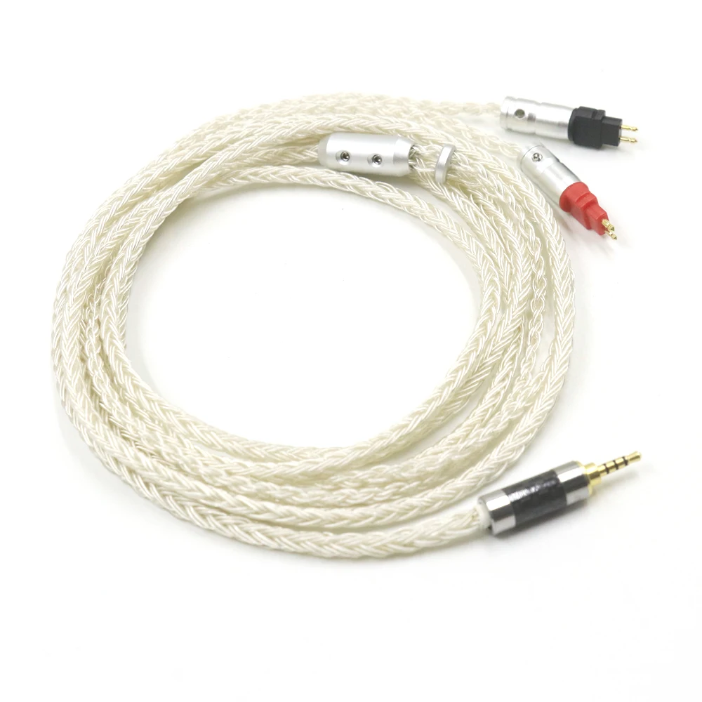 Haldane Kopfhörerkabel Silber 3,5 mm 2,5 mm 4,4 mm XLR 3