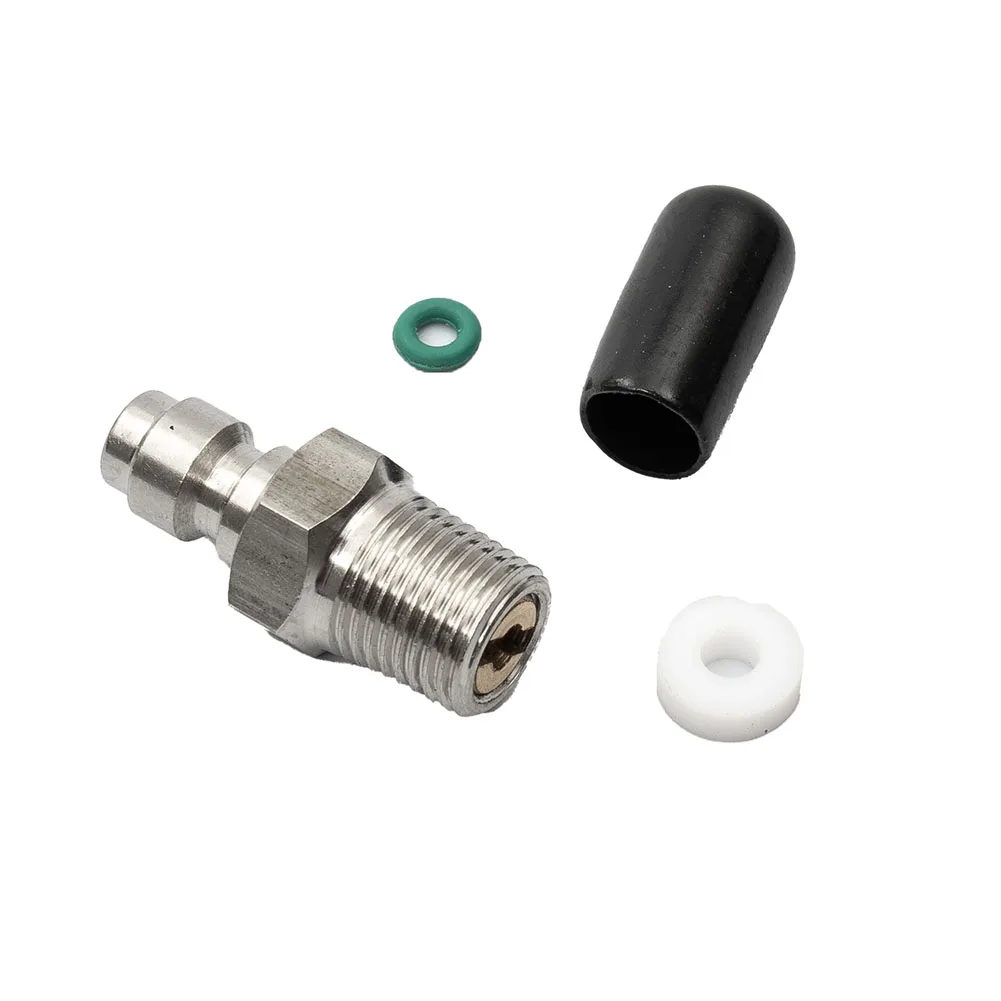 8MM Einwegventil gefüllt Schnuller Edelstahl Schnellkupplung männlich für M10 1/8NPT ////////////////////////////// – Detail 16