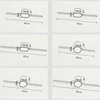 Modern Bathroom Wall Lamp Black White Aluminum LED Strip Bathroom Mirror Lamp Bathroom Bath Lamp Mirror LED Light Make Up Light 5