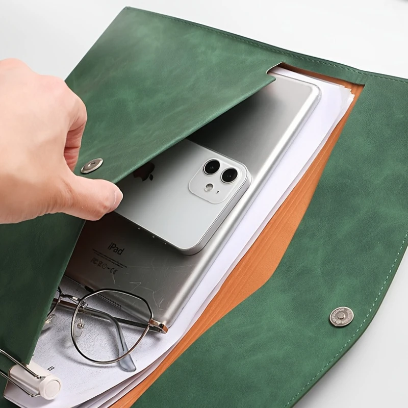 A4 File Storage Bag Simple File Folders Business Office School File Organizer Bags Laptop Sleeve