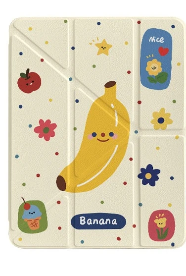 Star & Cartoon Animals Foldable Tablet Case
