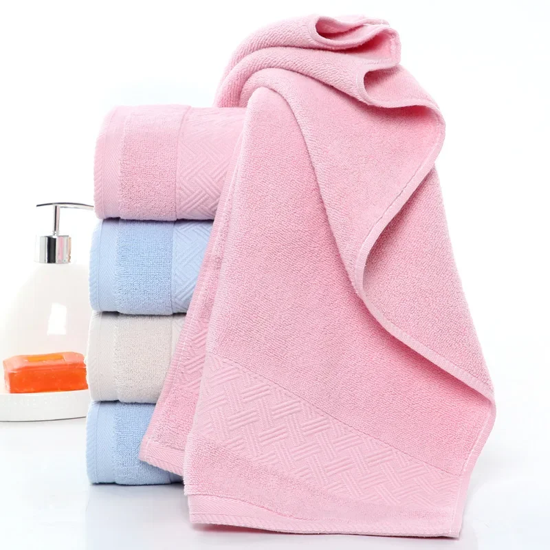 Cotton Towels Set, Highly Absorbent Bath Towel Set Washcloths Bath Towels Hand Home Hotel Adult Towel