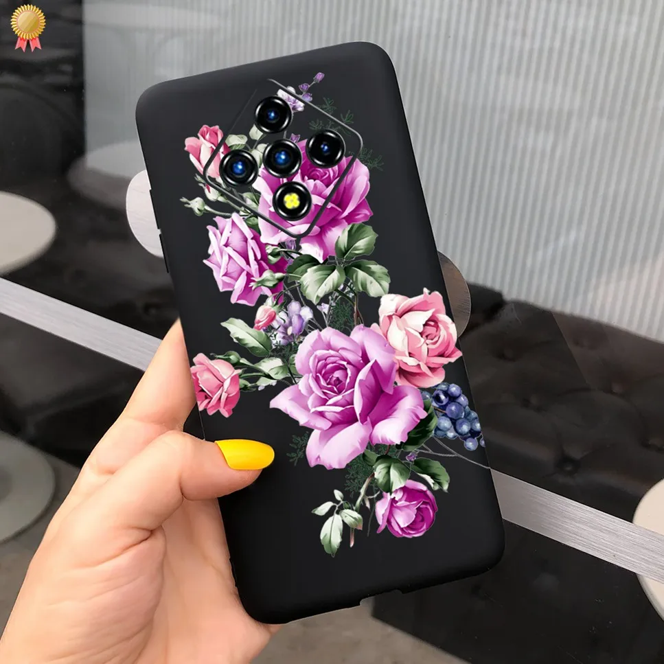Black Pink Soft TPU Silicone Phone Case Bumper Coque