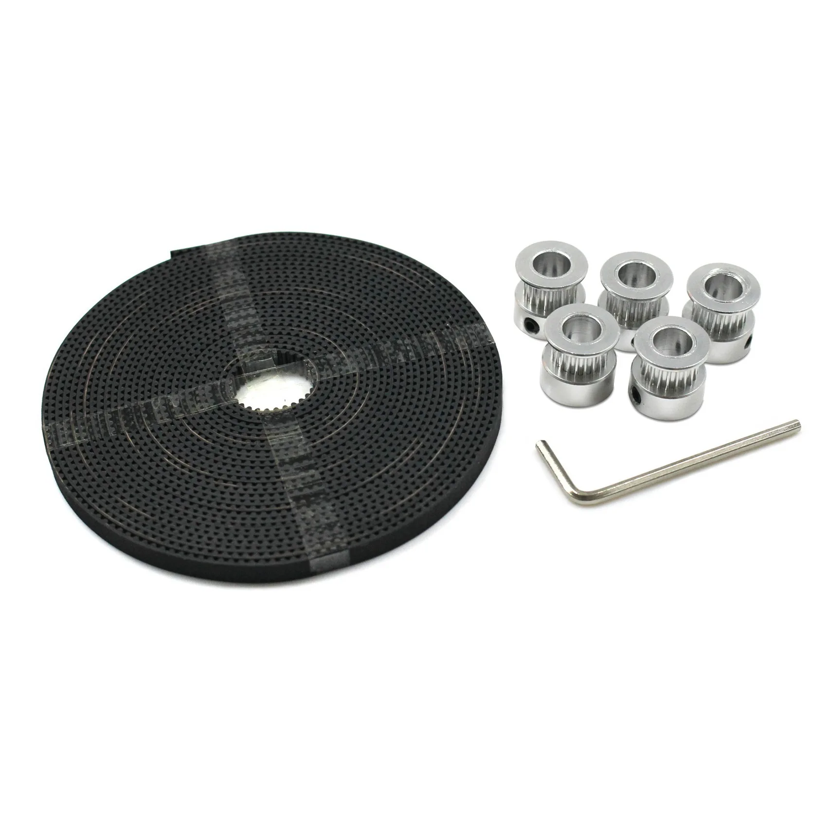 

GT2 Timing Pulley 5M Timing Belt 20Teeth 8mm Bore Belt Width 6mm Sync Wheels Gear Part for 3D Printer Accessories