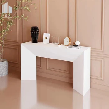 Tavolo consolle moderno Glam Estetico premium Elegante tavolo da ingresso di lusso Design unico Entrada Recibidor Mobili per la casa