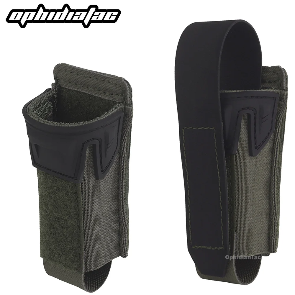 OPHIDIAN Single Mag Pouch 9mm Battle Belt Mag Pouches Knife Flashlight Holster Gear MOLLE Compatible for Hunting Shooting