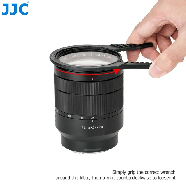 Kit Chiavi Per Filtri Obiettivo JJC | 3 Pezzi Per Diametri 37-52mm, 55-72mm, 77-95mm - Foto 2