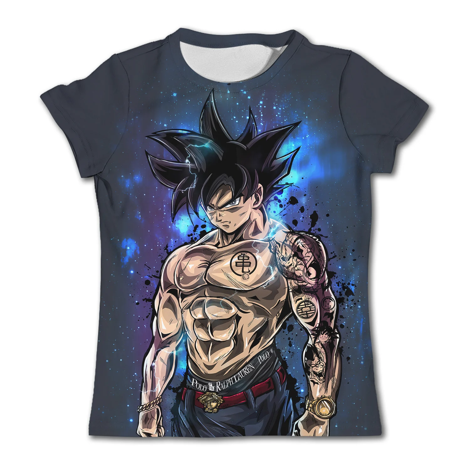 Anime Cartoon T Shirt Dragon Ball Z Homme Dragon Ball Z T-shirt
