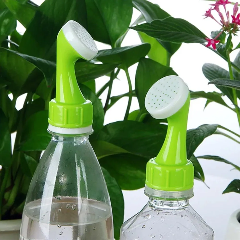 

2Pcs/Set Adapters with Bottle Garden Spray Waterer Sprinkler Sprinkler Head Nozzle Bottle Watering Nozzle Garden Watering Tool