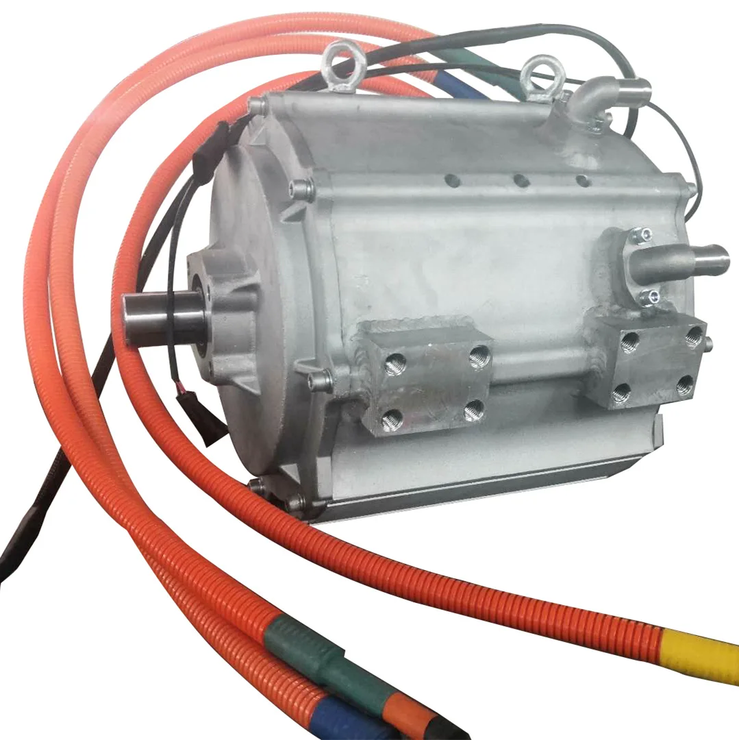 35KW 330V Permanent magnet synchronous motor car modification accessories electric motor water cooled driver