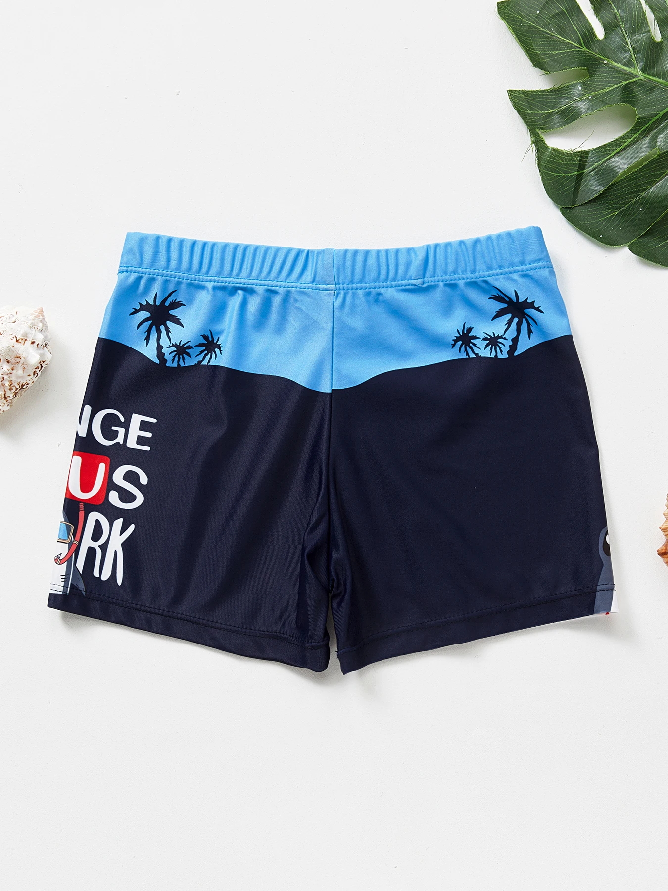 Boys’ Quick-Dry Swim Trunks – Toddler Board Shorts for Beach and Bathing Beachwear Swimwear