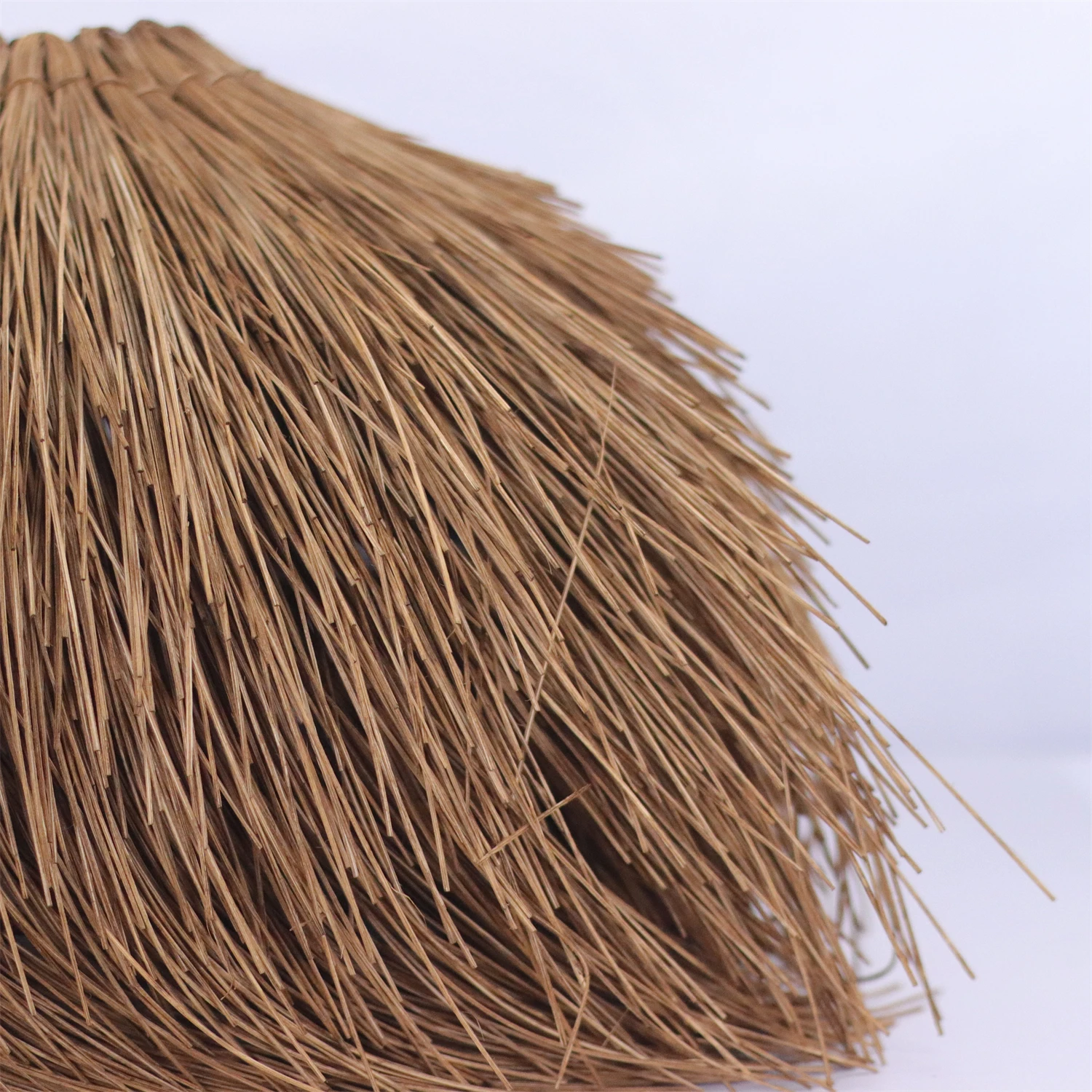 JOYINLED Handgewebte Rattan-Pendelleuchte 50CM Vintage Deckenlampe für Shop und Bar Hängelampe Wohnzimmer LED-Kronleuchter Loft Wohndekor – Detail 7