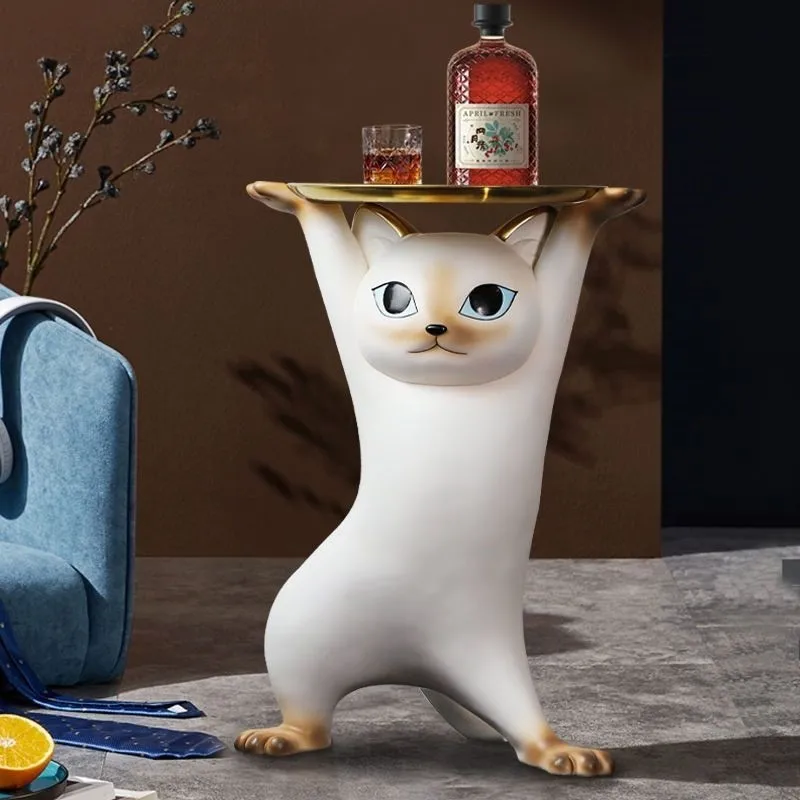 MOMO Enchanting Cat Coffee Table Welcome Large Living Room TV