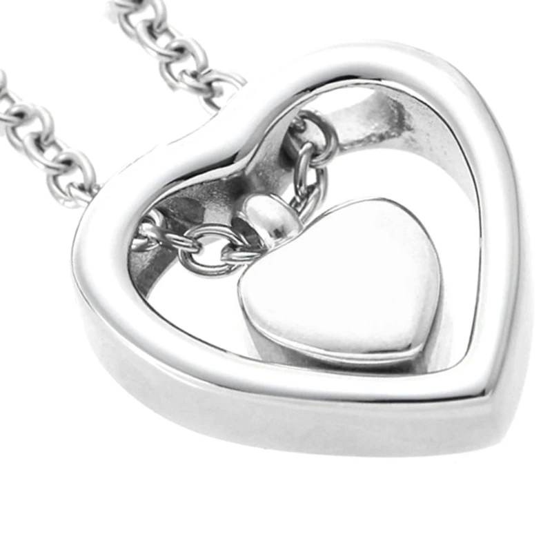 Durable Pet Ashes Necklace Embraces Commemorate Significant Moment with Long-Lasting Mementos Suitable for Pet Owners 6XDD