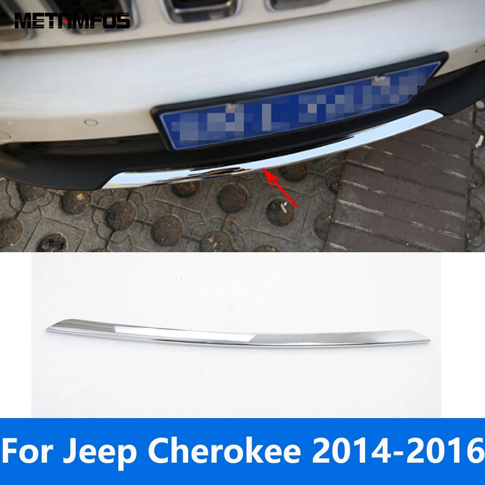 

Накладка на передний бампер для Jeep Cherokee 2014-2016 годов