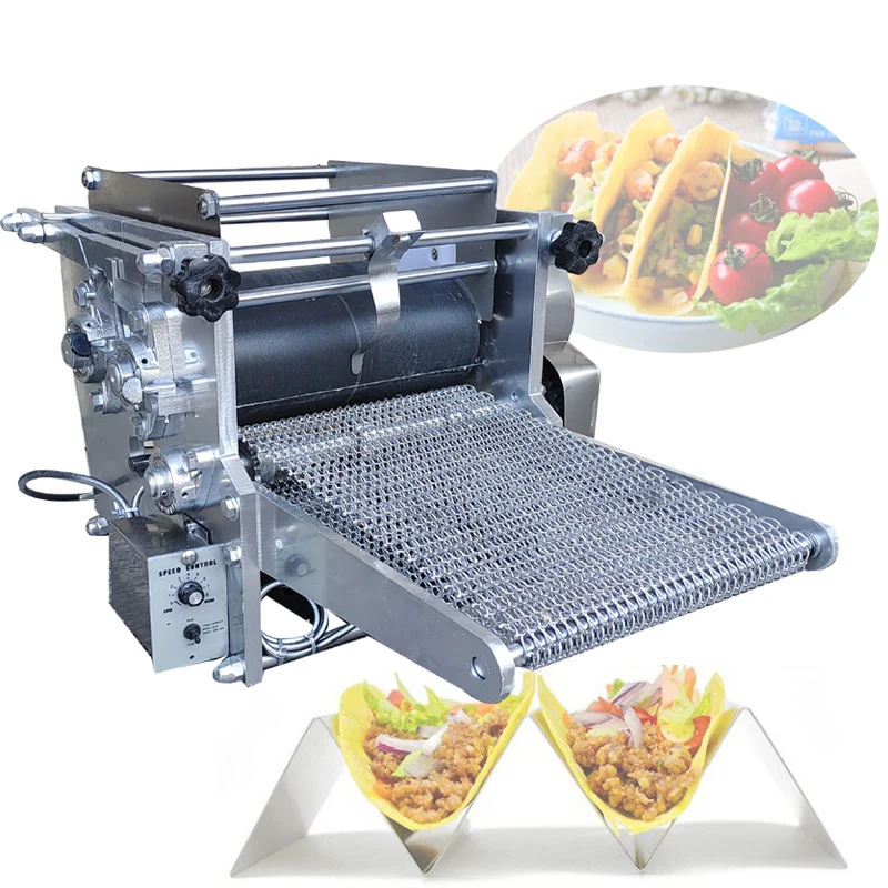

Full Automatic Industrial Corn Tortilla Taco Roti Maker Press Bread Grain Product Tortilla Making Machine