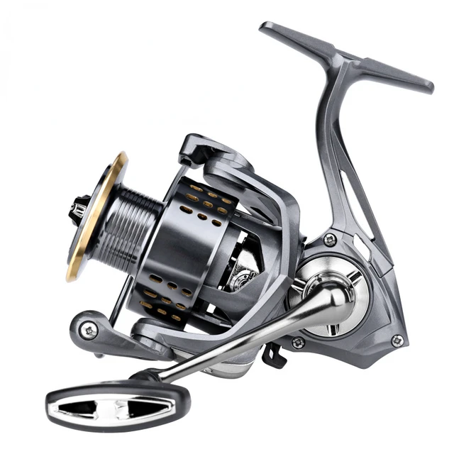 Full Metal Spool Grip Saltwater Freshwater Spinning Reel Suitable