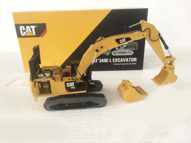 1:48 CCM Caterpilar CAT 349E L Hydraulic Excavator Alloy Model