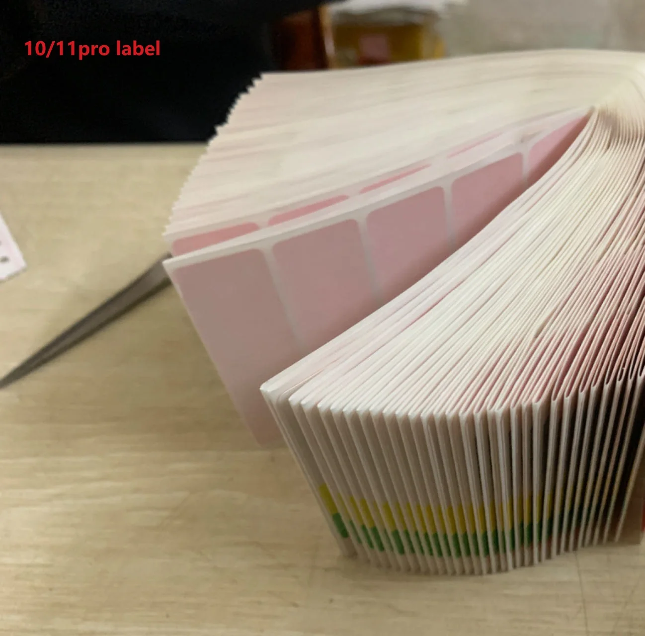 실버 W11 프로 PC 라벨, 일련 번호 레드 10 전문 노트북 태블릿 스티커, 10 개