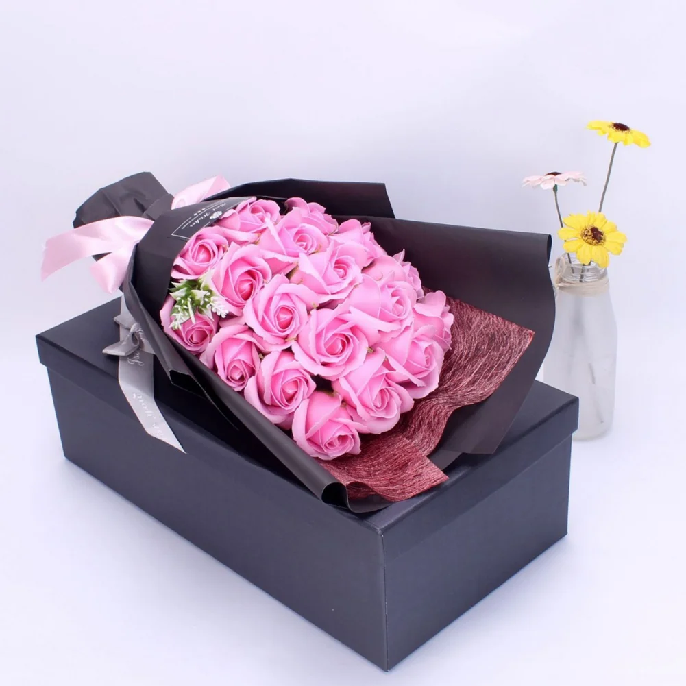 ELEGANT Soap Rose Bouquet 3