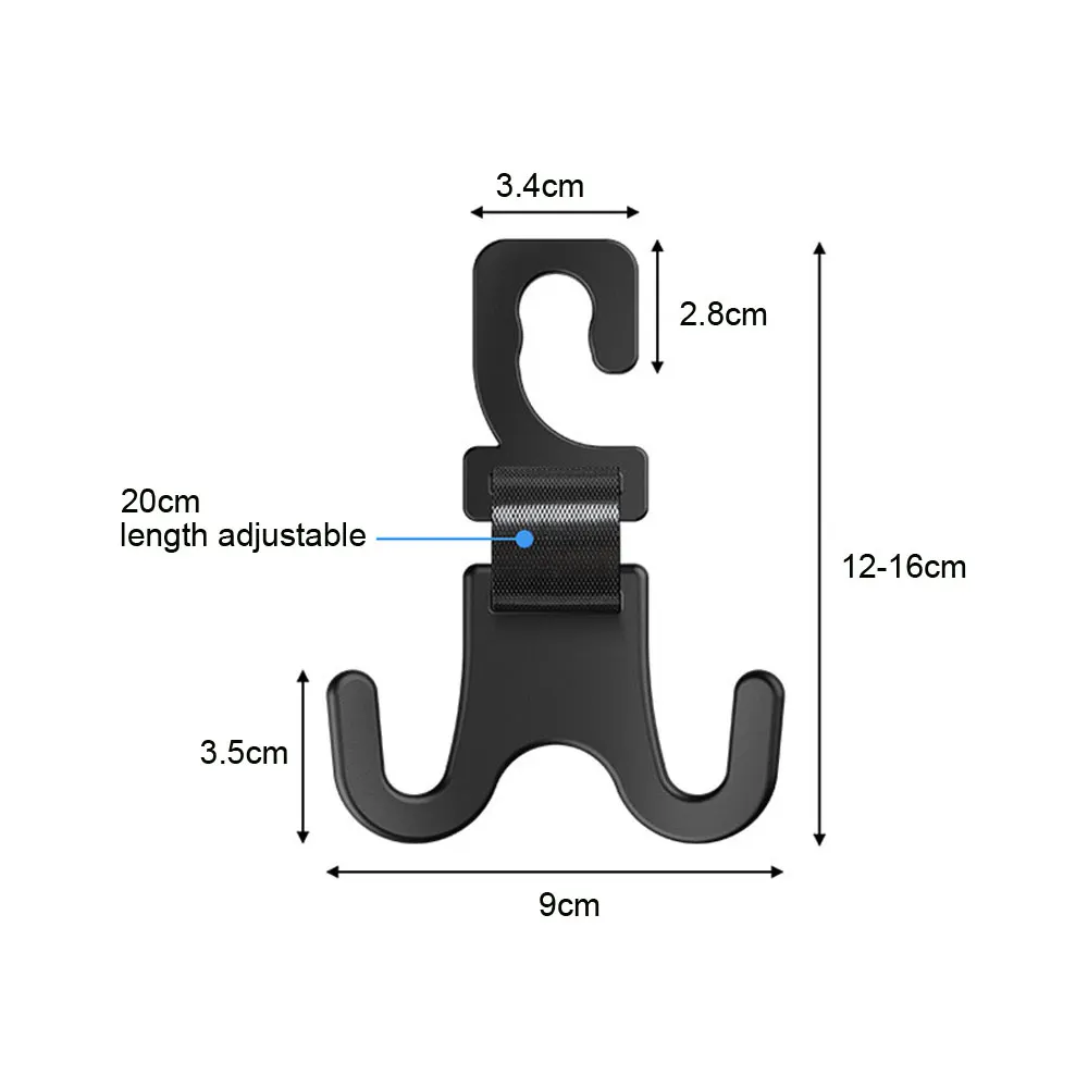 Electric Bike Storage Hanger Hook Fastener Clip Adjustable Bicycle Handlebar Storage Hook Electric Scooter Bike Purse Hanger 1x