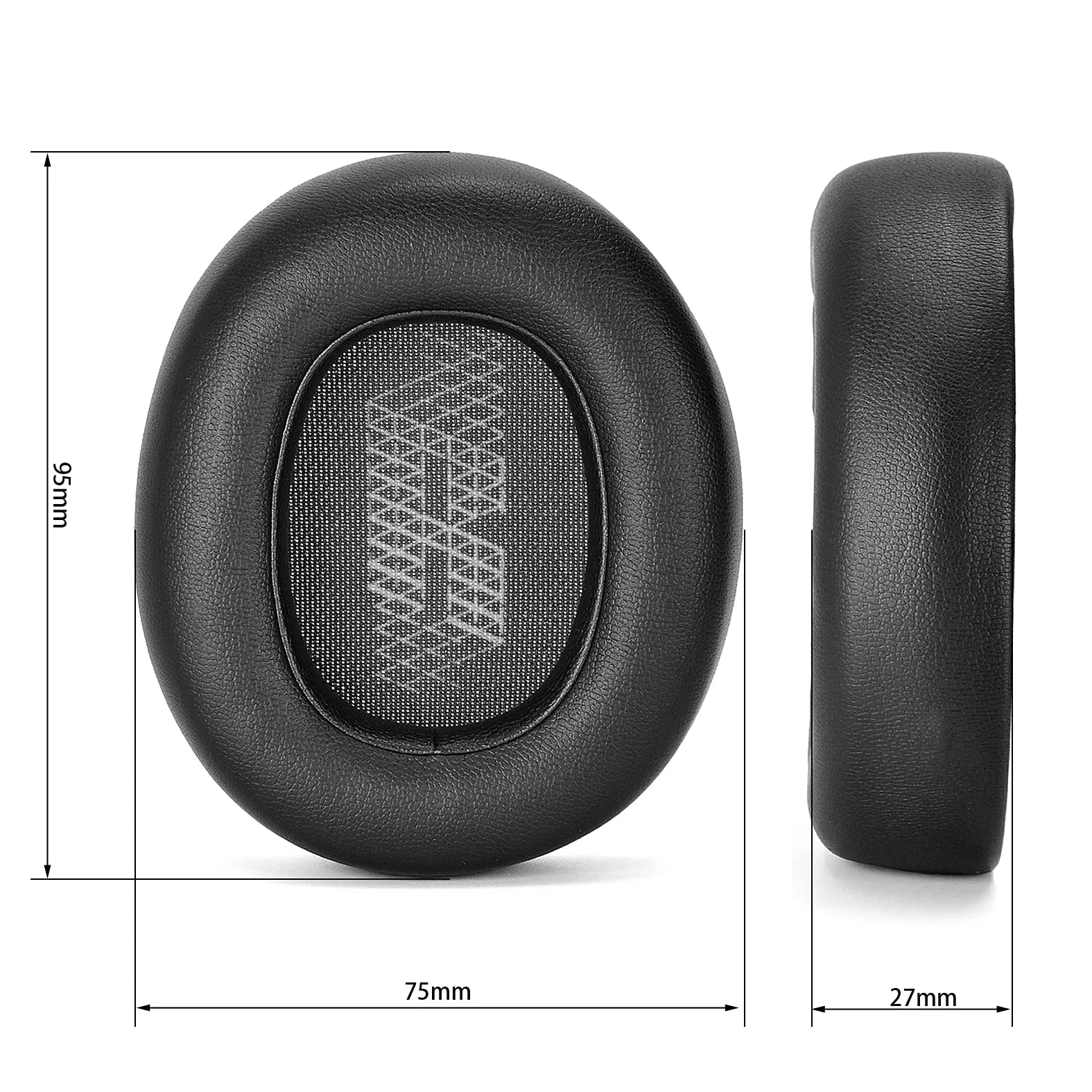 Jbl Cancelamento de Ruído Auscultadores Substituição Earpads E65btnc Live 650btnc Tune 660btnc Dual nc - Image 3