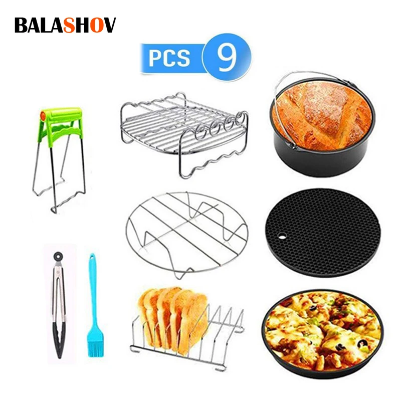 Air Fryer Accessories Baking Basket Suitable For Philips Hd9240 Hd9247  Electric Deep Fryer Parts - Electric Deep Fryer Parts - AliExpress