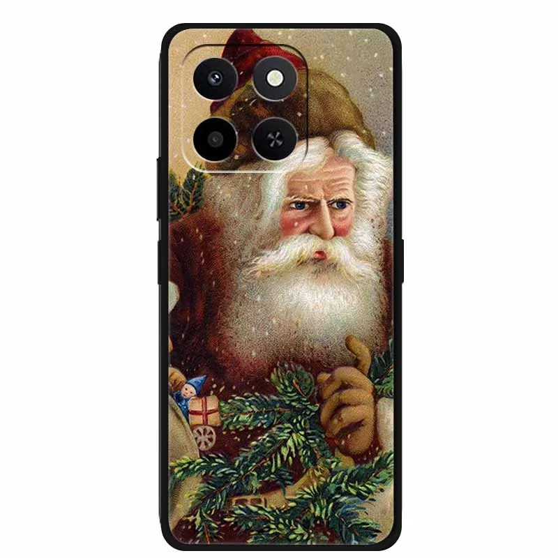 Festive Soft TPU Silicone Christmas Phone Case – Lovely Design