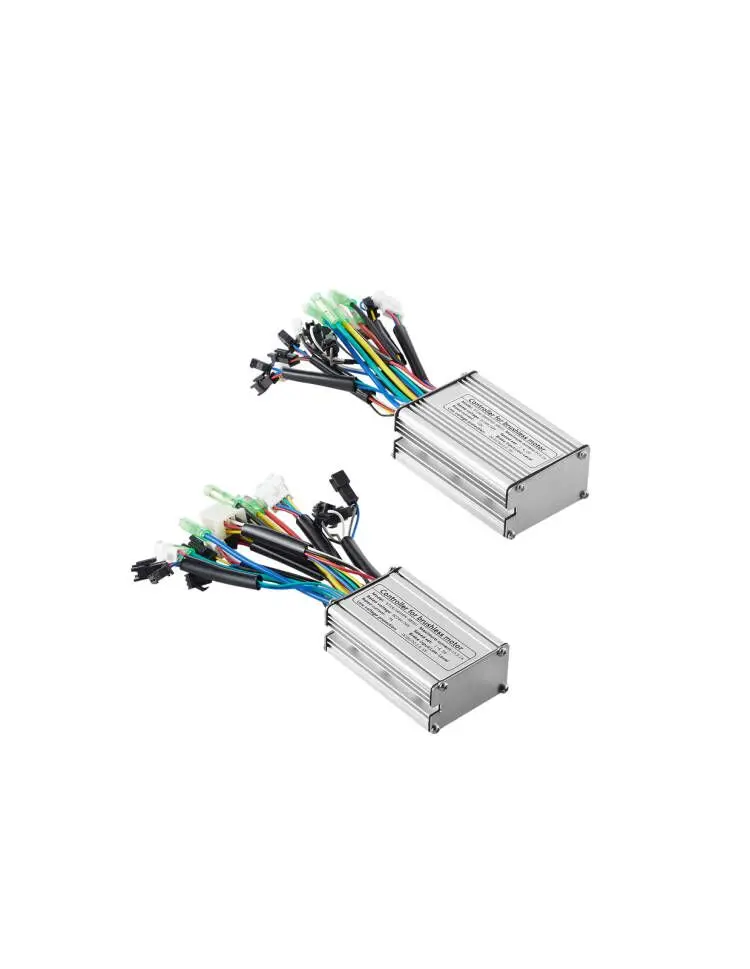 Electric Bike Controller 24V/36V 250W 36V/48V 500W Brushless DC Sine Wave sensor Controller ebike Electric Bicycle Hub Motor Controller with right output