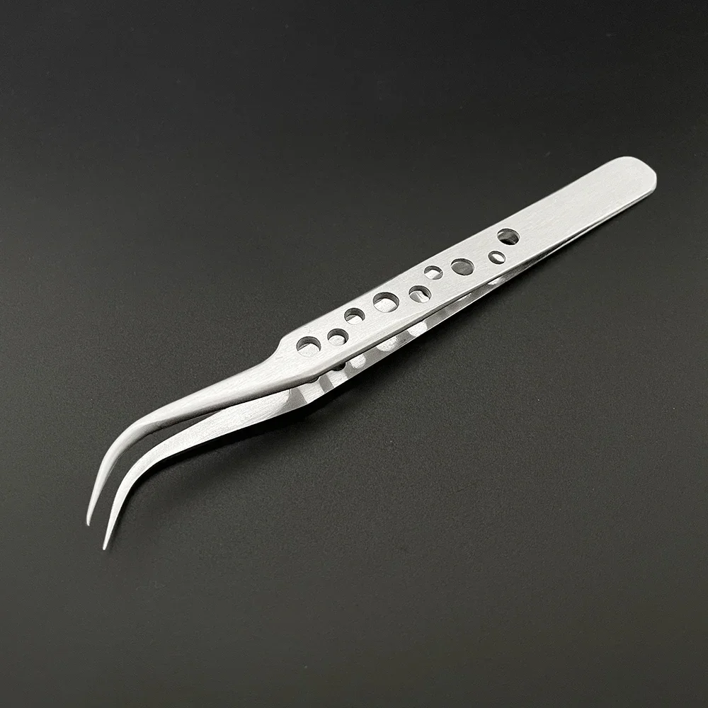 Eyelash Extension Tweezers Makeup Stainless Steel Eyelash 3D Accurate Clip Pinzas Extensiones De Pestañas 5