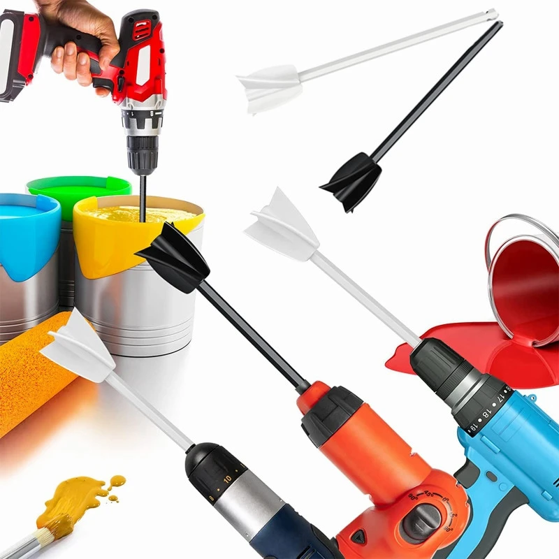 Mezcladora de Epoxi, Accesorio Agitador de Pintura, Taladro para Mezclas, Artículo para Cemento, Utensilio para Resina y Látex, Pintura al Óleo| | - AliExpress