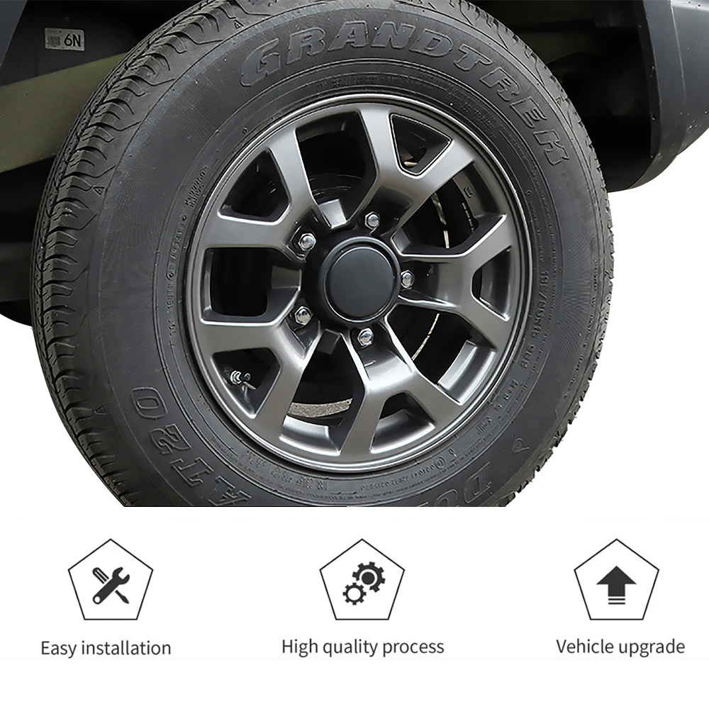 Enhanced Car Wheel Hub Cover Rear Center Cap - Stylish Exterior Accessory