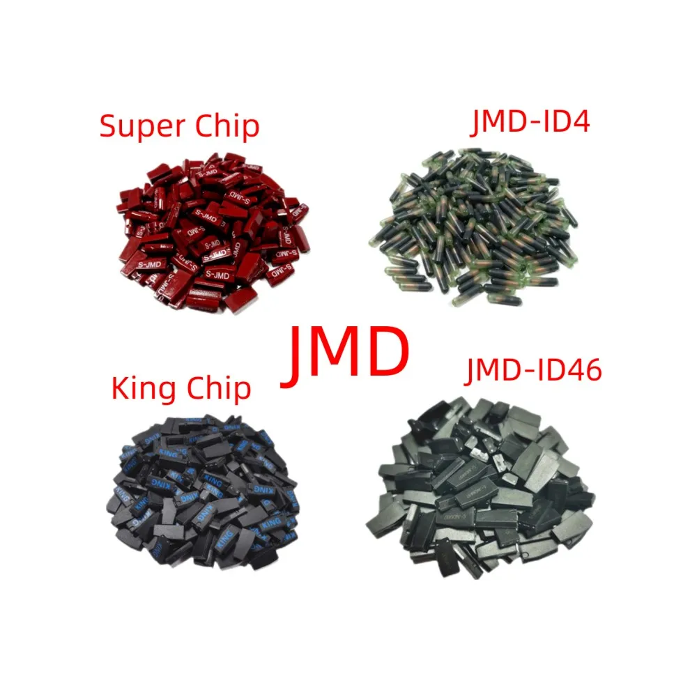 keychannel JMD Red Super Chip Blue King Chip ID46 ID 48 Car Key Transponder Support 4D 4C 46 47 48 T5 for Fiat Opel Honda Toyota