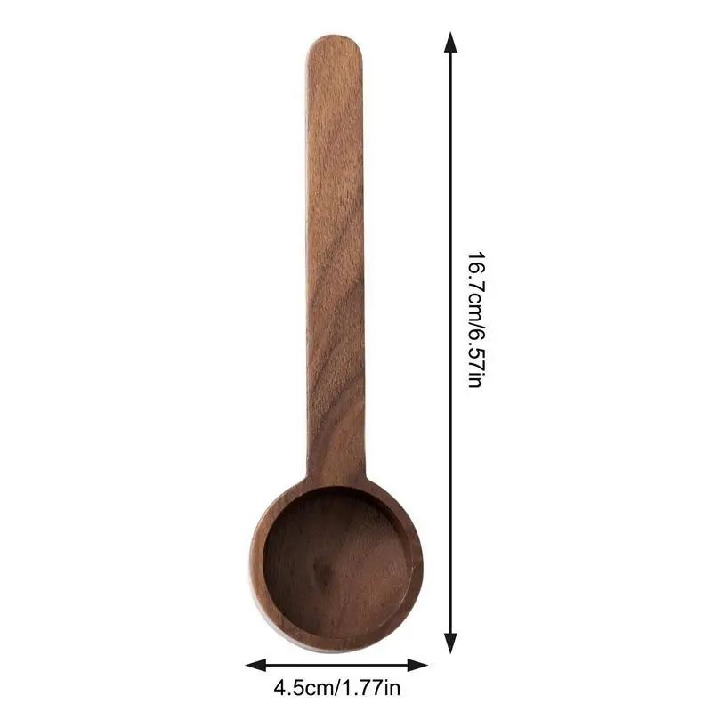 Wooden Measuring Spoon Set Kitchen Measuring Spoons Tea Coffee Scoop Sugar Spice Measure Spoon Measuring Tools for Cooking images - 6