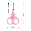 Newborn Baby Nail Clipper Convenient Safety Long Scissors Trimmer Manicure Cutter Special Scissor Babies Care Tools Accessories 5
