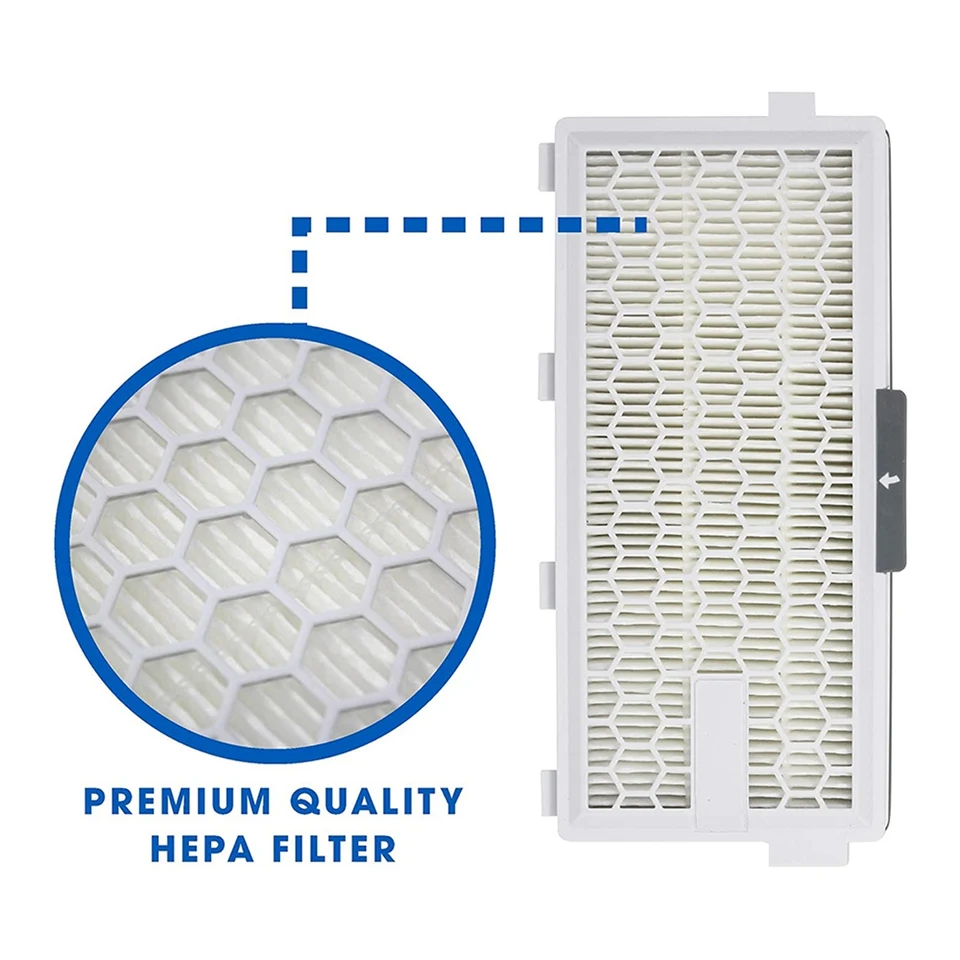 2 Pack H13 HEPA Replacement Filter For Miele Vacuum - Compatible With S/C Series SF-HA 50 Filter - View #3
