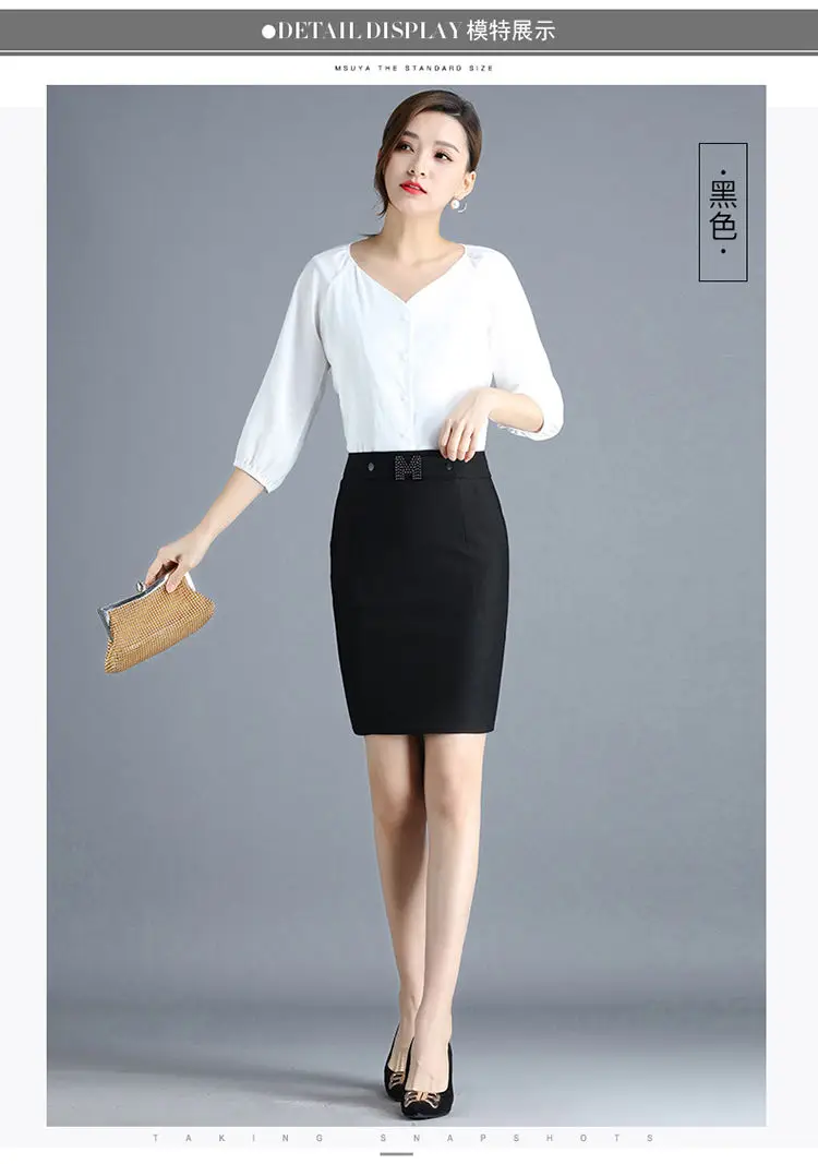Women Cotton Skirt 2022 New Band Spring Summer Preppy Style Solid Casual Elegant Womens Knee Length Bottoms Skirts skirt top