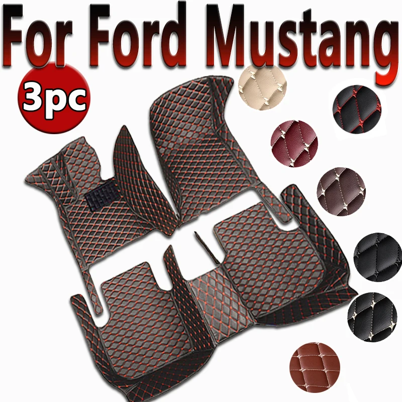 

For Ford Mustang Mach-E MachE 2021 Car Floor Mats Auto Styling Interiors Accessories Car Protect Custom Waterproof Decor Carpets