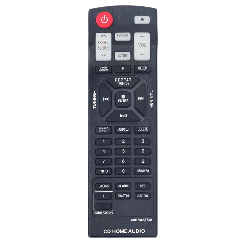 Telecomando Akb73655739 Per Lg Home Audio Stereo Mini Sistema Hi-Fi Cm4550 Cm8430 Cm9940 Cms4340 Cms4540 Om7550