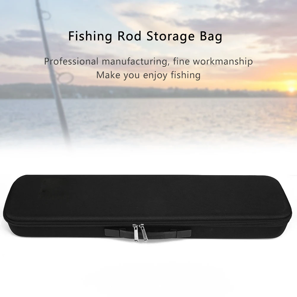 Portable Fishing Tools Bag EVA Shockproof Portable Fishing Rod Bag Sponge Lining Fishing Wheel Fishing Accessories Kit Outdoor