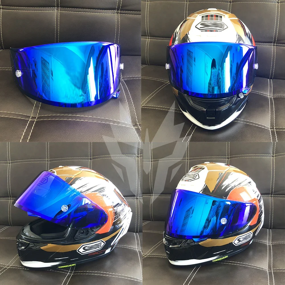 shoei z7 ヘルメット　ミラーシールド2種付き SHOEI Z-7 ミラー＆新品クリアシールド Mサイズ｜Yahoo!フリマ