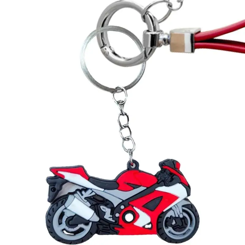 3d Motorcycle Accessories Motorcycle Keychain Rubber Motorcycle Key